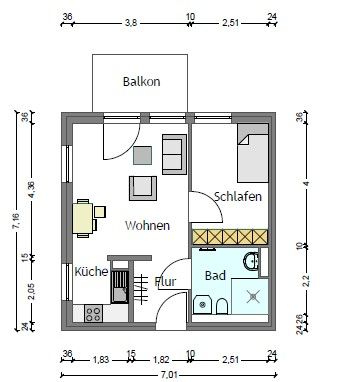 Dortmund - Wohnen für Senioren in Dortmund-Bövinghausen - Moderne 2-Zimmer-Wohnung - Foto 3