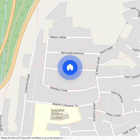 Heol Islwyn, Tonyrefail, Porth, CF39