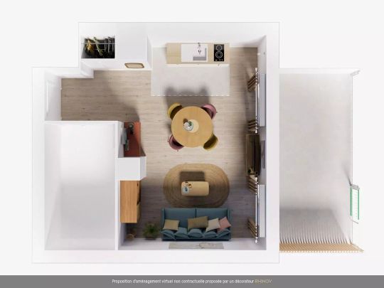 location Appartement T1 DE 30.1m² À COURBEVOIE - Photo 1