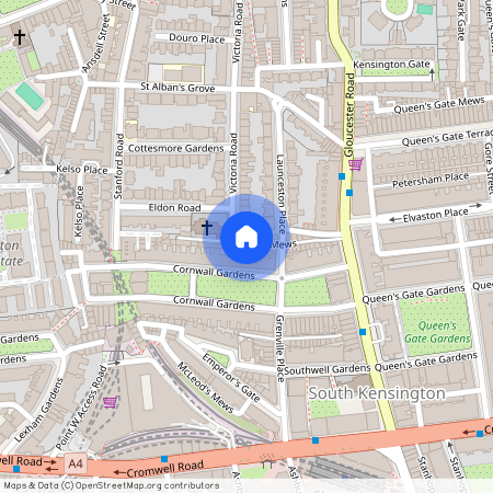 Cornwall Gardens, SW7 4AW, London