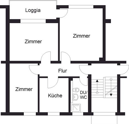 3 Zimmer-Wohnung in familienfreundlicher Lage - Foto 4