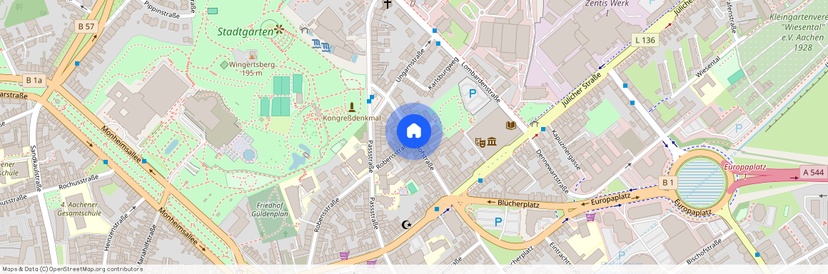 Thomashofstraße, 52070 Aachen - Aachen-Mitte