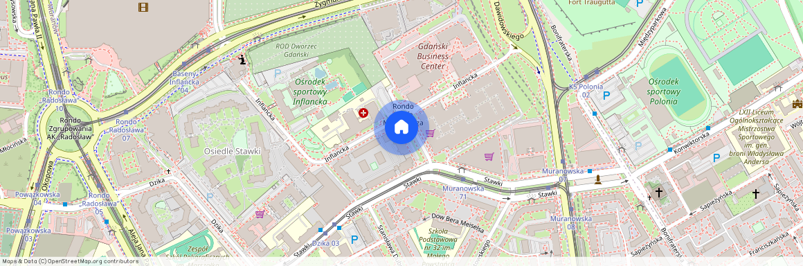 ul. Inflancka, Muranów, Śródmieście, Warszawa, mazowieckie