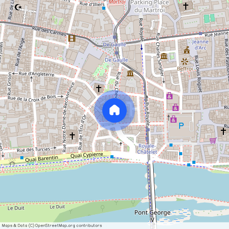 1 Rue du Cheval Rouge <br>1er étage GAUCHE, Orléans France