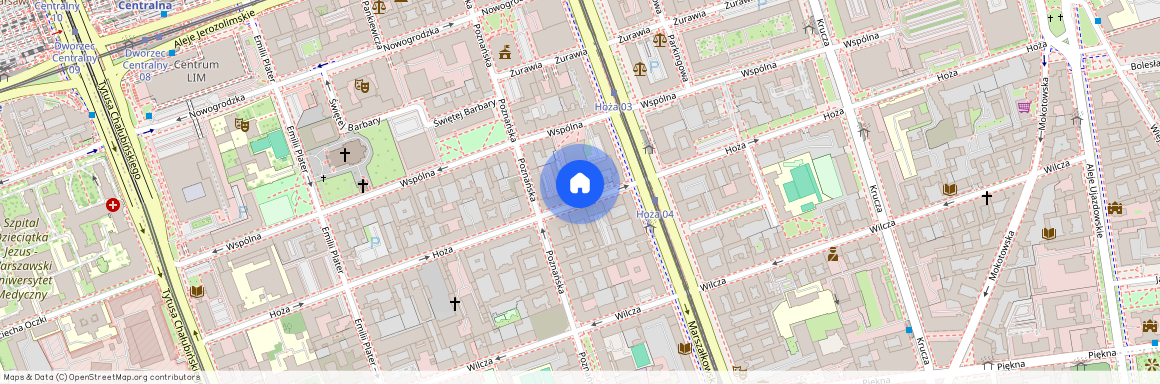 Śródmieście Południowe, Hoża, Warszawa