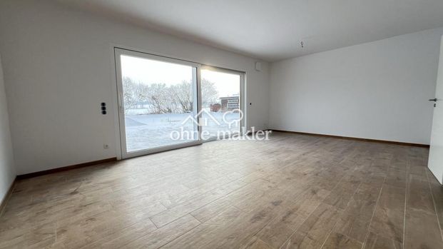 Ruhe mit Blick über Felder: Exklusives wohngesundes Plusenergie-Doppelhaus, S-Bahn fußläufig - Photo 1