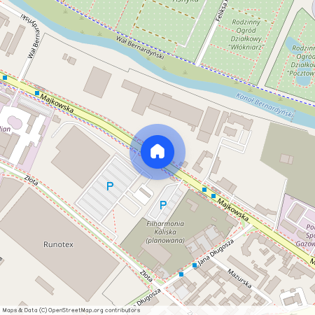 ul. Majkowska, Piskorzewie, Kalisz, wielkopolskie