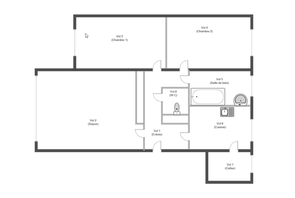 Location – Appartement T3 – 71m2 – Creutzwald - Photo 1