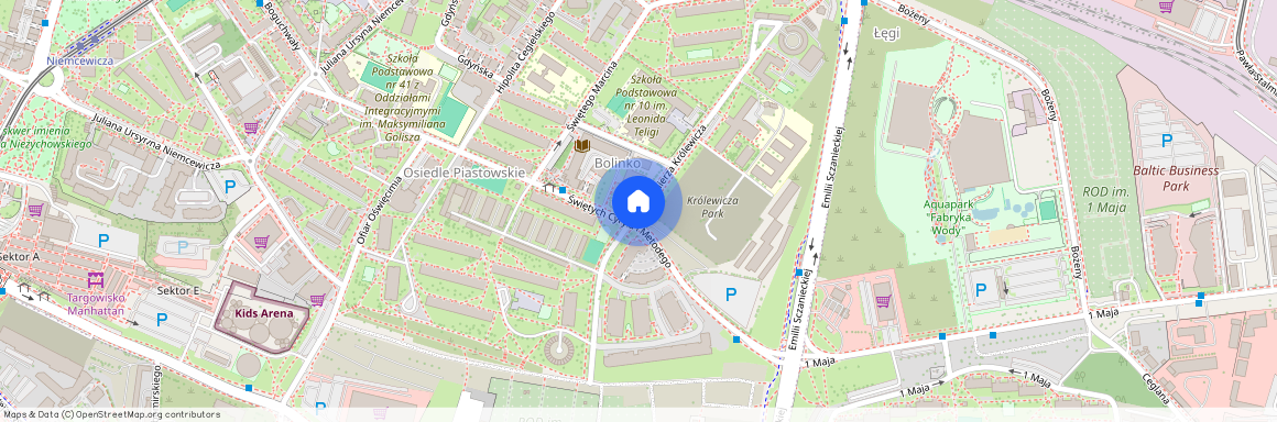 ul. Kazimierza Królewicza, Niebuszewo-Bolinko, Śródmieście, Szczecin, zachodniopomorskie