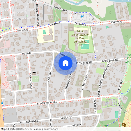 ul. Przemysława, Orłowo, Gdynia, pomorskie