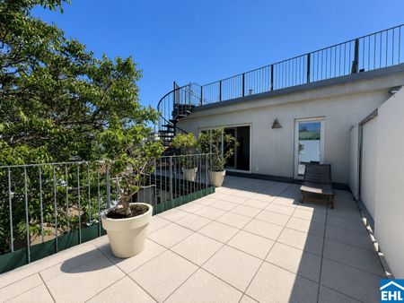 Traumhafte 4-Zimmer-Wohnung mit Dachterrasse beim Augarten - Photo 3