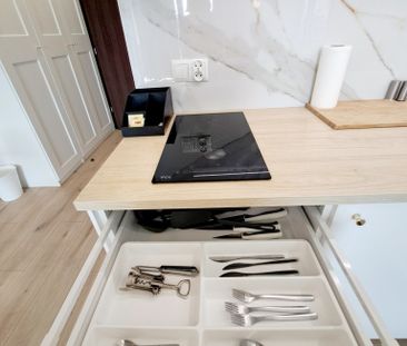 Apartament z balkonem w Hanza Tower - Фото 6