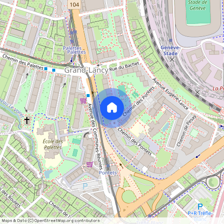 Chemin des Pontets 4, Lancy