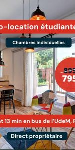 Colocation pour étudiantes à Montréal - Photo 4