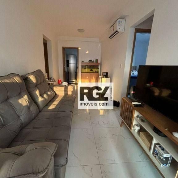 Apartamento Com 2 Dormitórios Para Alugar, 70 m² por R$5.900,00/mês - Boqueirão - Santos/sp - Foto 1