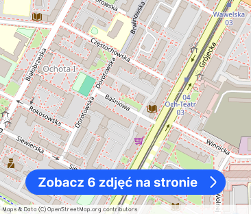 Ochota ul. Baśniowa kawalerka w cichym punkcie, w pełni wyposażona! - Zdjęcie 1