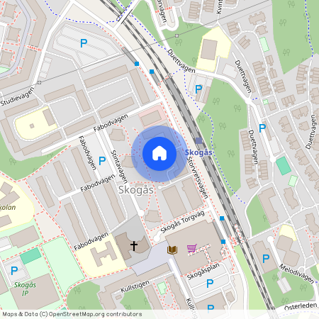 Storvretsvägen 56 E, Skogås