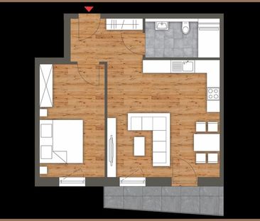 Ihr neues Zuhause wartet: Stilvolle Wohnung mit Balkon zum Wohlfühlen - Foto 1