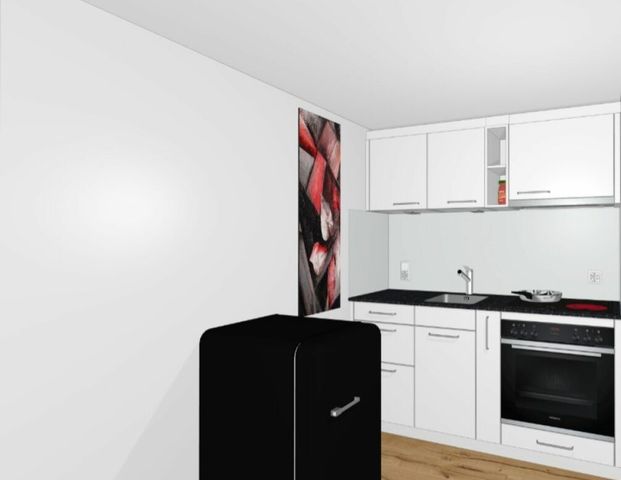 Trendige, komplett sanierte 1.5 Zimmer Single Loft-Wohnung zu vermieten - Photo 1