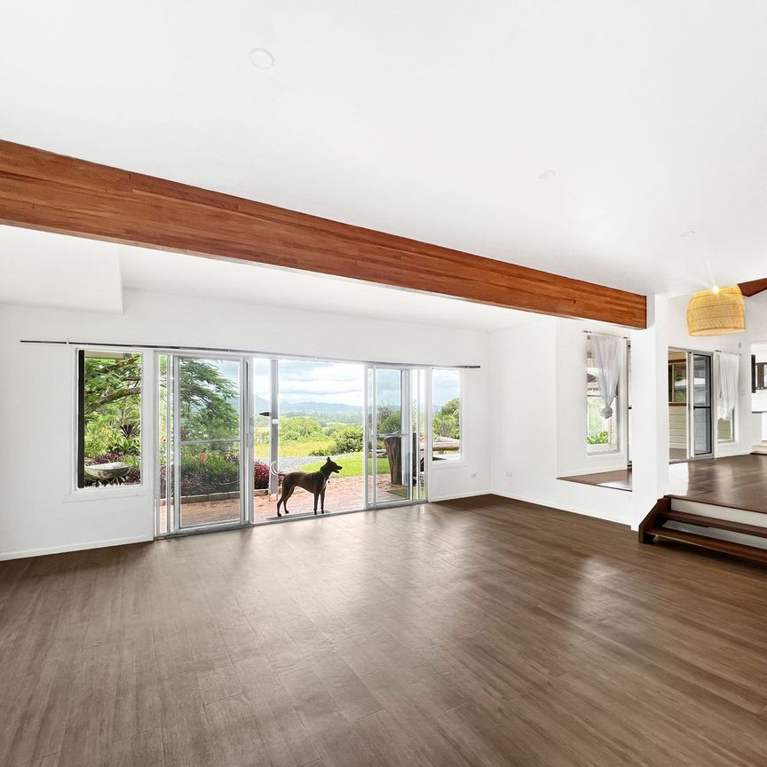 Byron Hinterland Bliss with Infinity Pool, Waterslide & Mountain Views - Photo 1