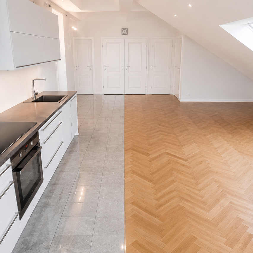 Helle Dachgeschoßwohnung mit großzügiger Terrasse, inkl. Heizkosten, unbefristet zu mieten, Lift im Haus - Photo 1