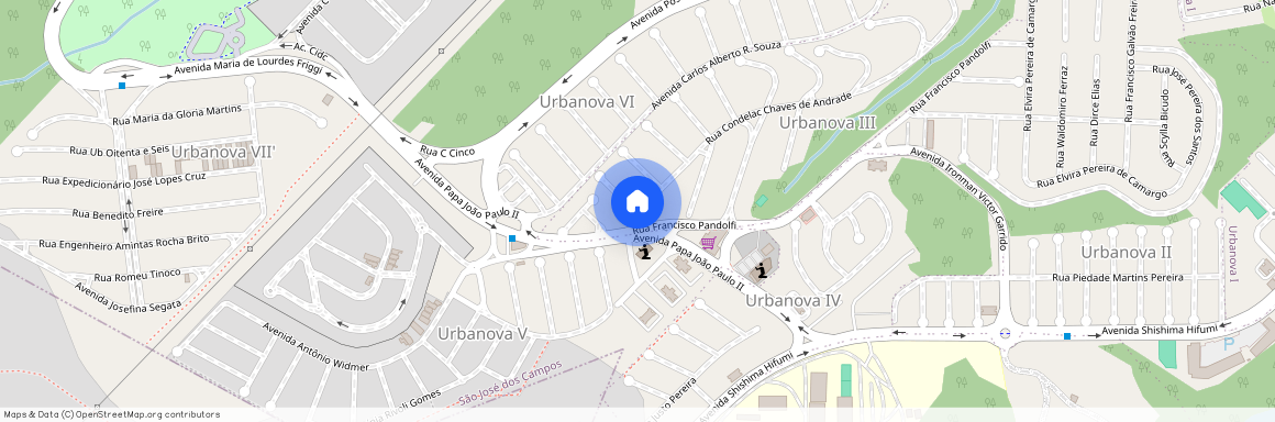 Rua Paulo Renato Da Cunha Santos, 18, São José Dos Campos, São José Dos Campos - SP, 12244-515, Brazil