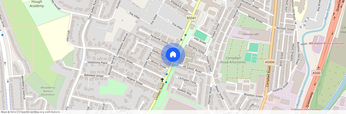 London Road, Stoke-on-trent, ST4