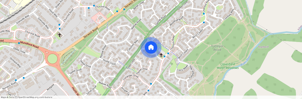 Yarrow Close, Thetford