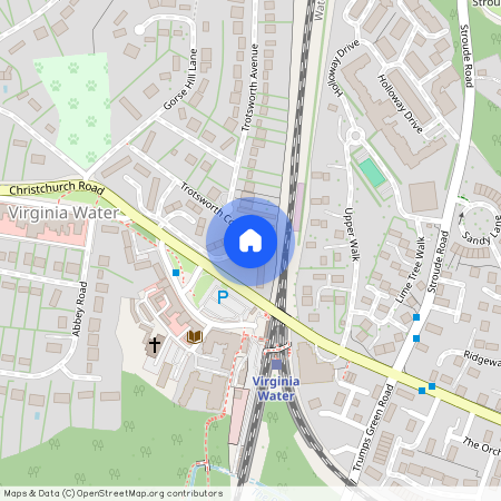 Christchurch Road, Virginia Water, GU25