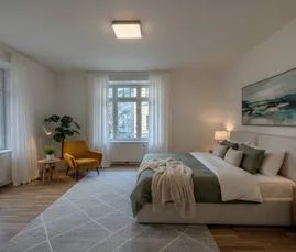 Altbauwohnung im 9. Bezirk - frisch saniert! - Foto 3
