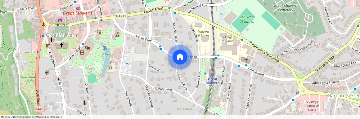 14 Avenue Road, Malvern, Worcestershire, WR14 3AR