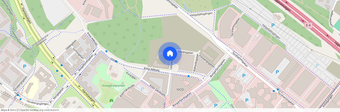 Leirviksgatan, Kista