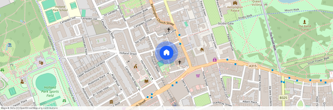 Kensington Church Walk, London, W8