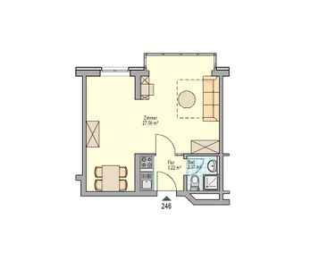 Studenten Apartment Im Treff 9 - ab sofort verfügbar! - Photo 1