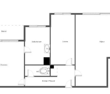 Appartement à louer 2 pièces 43.9m² - Photo 1