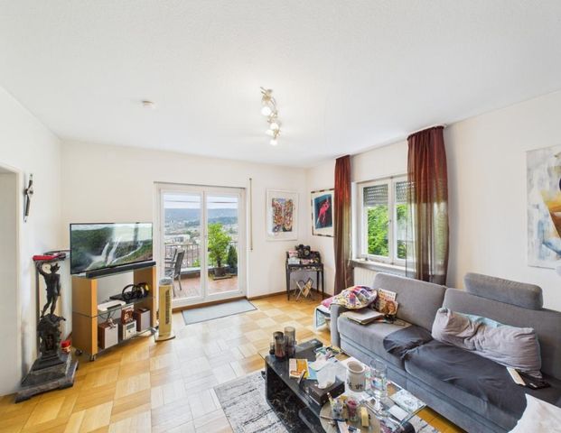 WG möglich! 4 Zi. Whg., sehr gute Lage, S-West, Garten, Balkon, Stellplatz, Garage, tolle Aussicht! - Photo 1