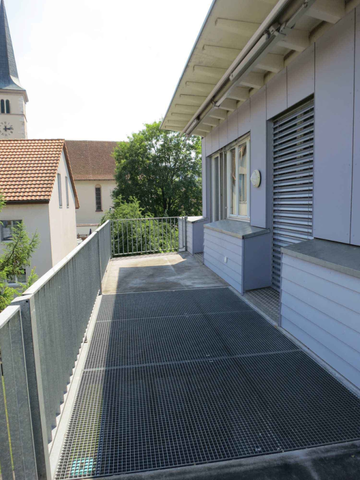 Schöne Wohnung mit grossem Balkon im Dorfkern von Therwil - Photo 4