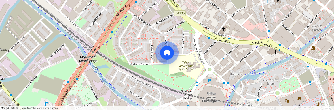 St. Marks Crescent, Birmingham, B1