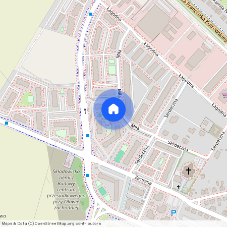 ul. Jarosława Iwaszkiewicza, Oława, oławski, dolnośląskie