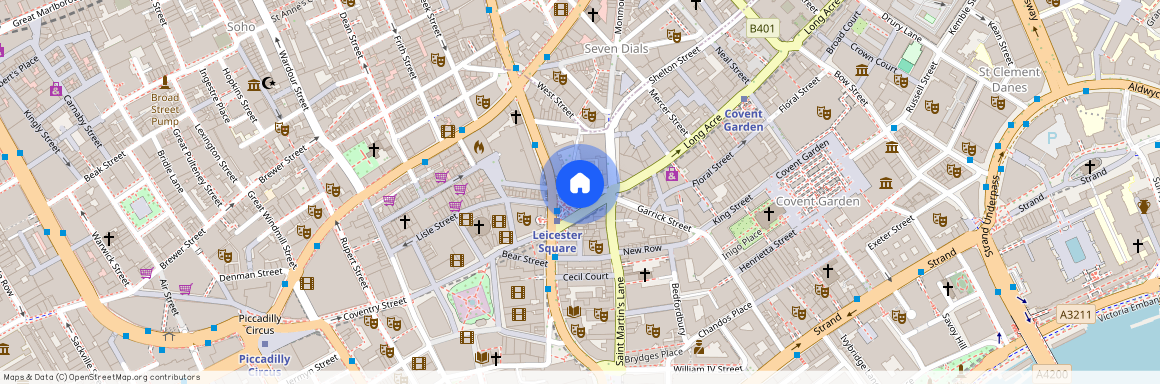Great Newport Street, Covent Garden, WC2H
