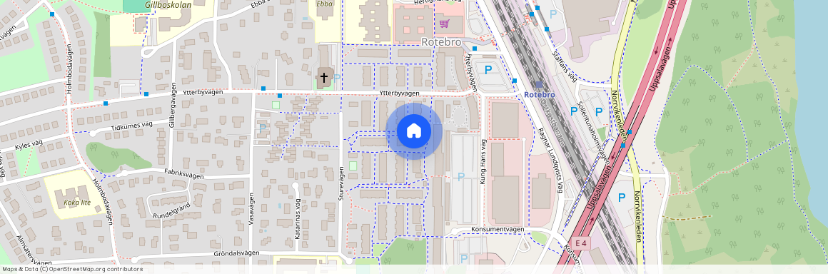 Rotebro, Sollentuna, Stockholm, Kung Hans väg 161 b