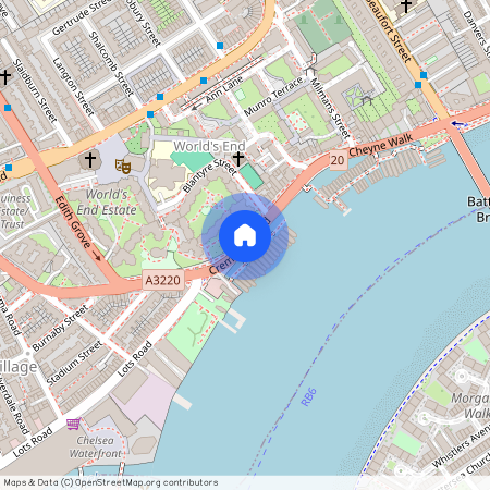 Cheyne Walk, Chelsea, London, SW10