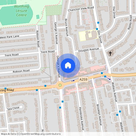 Flat 4 Eleanor Court Bruce Avenue, Worthing, West Sussex, BN11