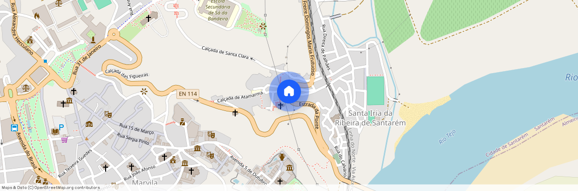 Santarém (Marvila), Santa Iria Da Ribeira de Santarém, Santarém (São Salvador) e Santarém (São Nicol, Santarém, Santarém