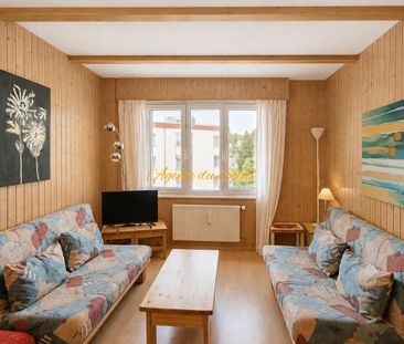 À louer pour la saison d'hiver 26/27, ce cosy appartement 2.5 pièce... - Photo 1