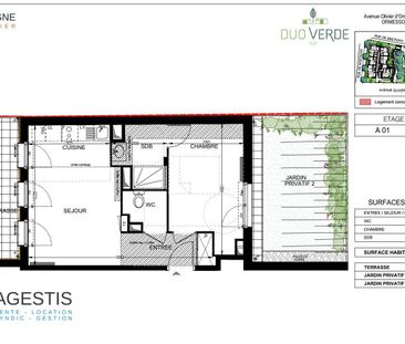 APPARTEMENT T2 40M - Photo 2
