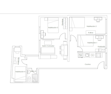 Cozy double room in Puerta del Sol - Photo 5