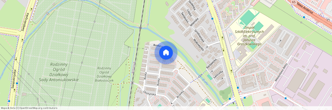 ul. Buska, Białostoczek, Białystok, podlaskie