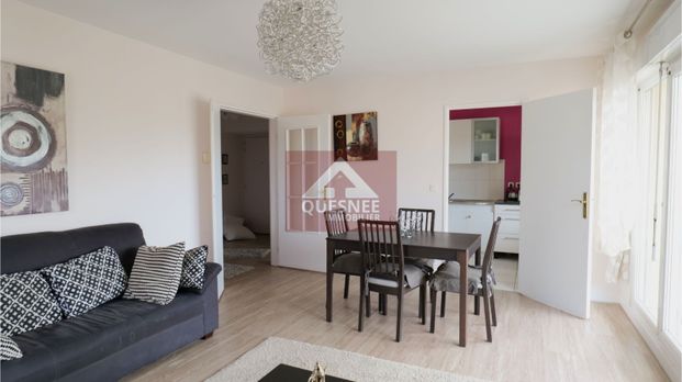 CAEN Mémorial appartement A LOUER 3 pièces MEUBLE en résidence avec grand garage libre de suite - Photo 1