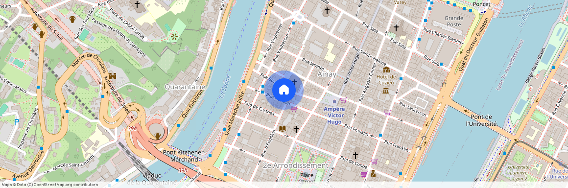 RHONE (69), - AUVERGNE-RHÔNE-ALPES, LYON 02 (69002)